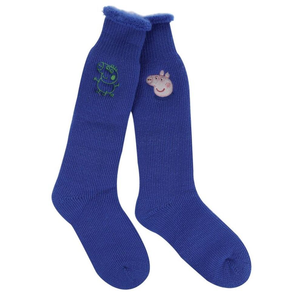 Regatta Childrens/Kids Peppa Pig Boot Socks (Pack of 2) / Navy